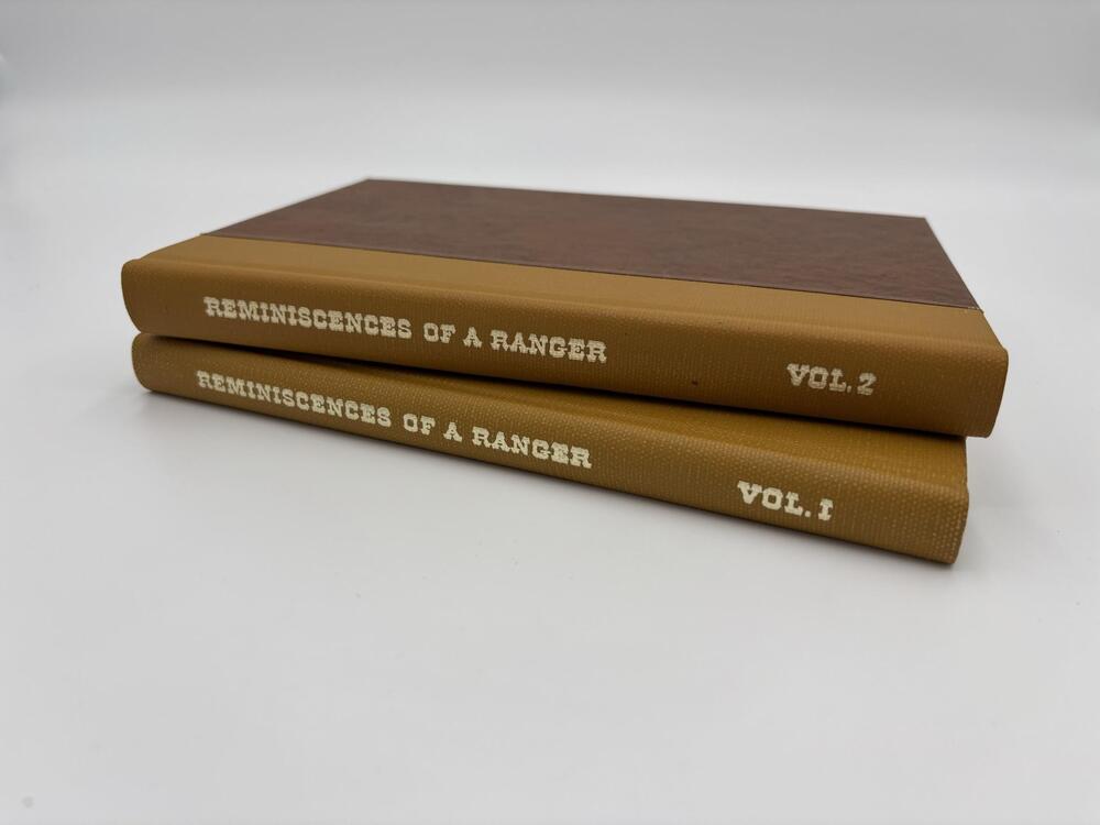 Vintage Reminiscences Of A Ranger Horace Bell Limited Edition Hardcover Brown